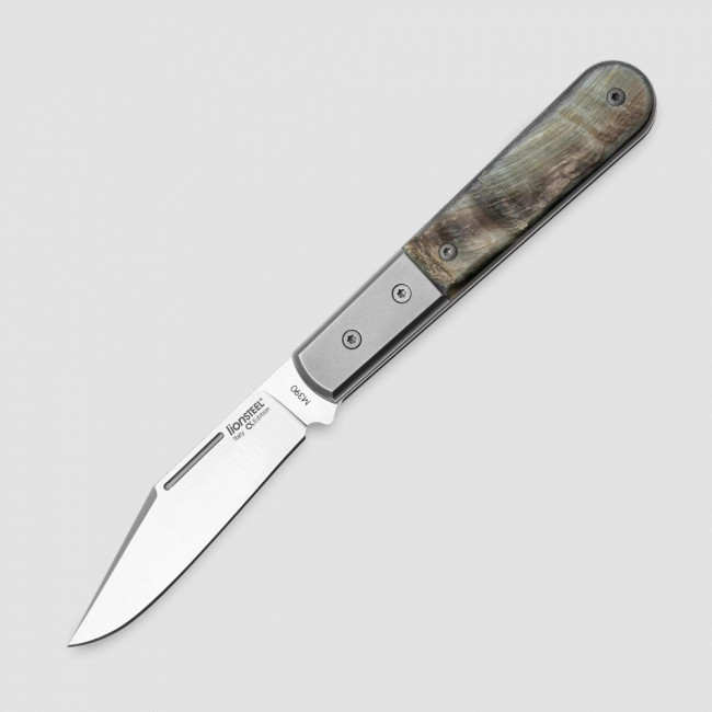 Нож складной Barlow Shuffler, 7,5 см, LionSteel, Италия