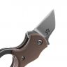 Нож складной - брелок Mini-Ta Coyote Brown, 2,5 см, FOX, Италия_00797380038672448068.jpg
