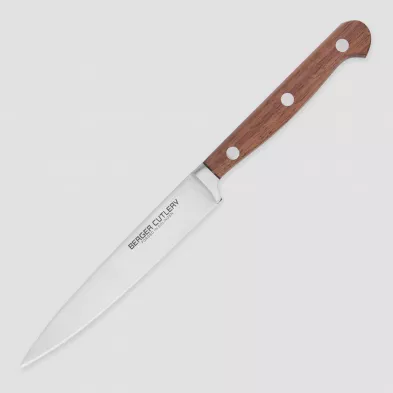 Нож для чистки и нарезки, 12 см, серия Classic Walnut, BERGER CUTLERY, Германия, 