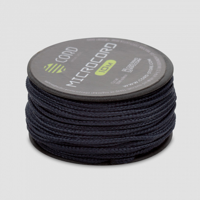 Микрокорд dark navy, 10м, серия Cord Micro, CORD, Россия