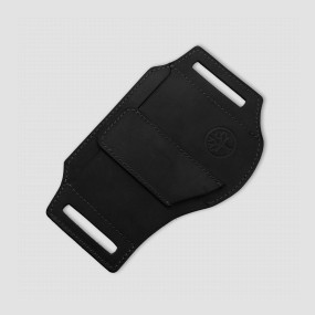 Чехол кожаный на ремень Leather Holster ED Three Black, нубук, BOKER, Германия, Аксессуары BOKER