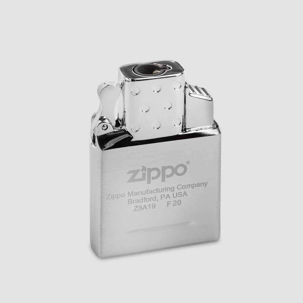 Блок газовый вставной для широкой зажигалки ZIPPO, одинарное пламя, нержавеющая сталь, ZIPPO, США