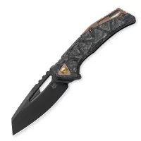 Нож складной Chronos, 9 см, FOX, Италия видео продукта