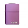 Зажигалка бензиновая  Logo High Polish Purple, ZIPPO, США_00824770066122349506.jpg