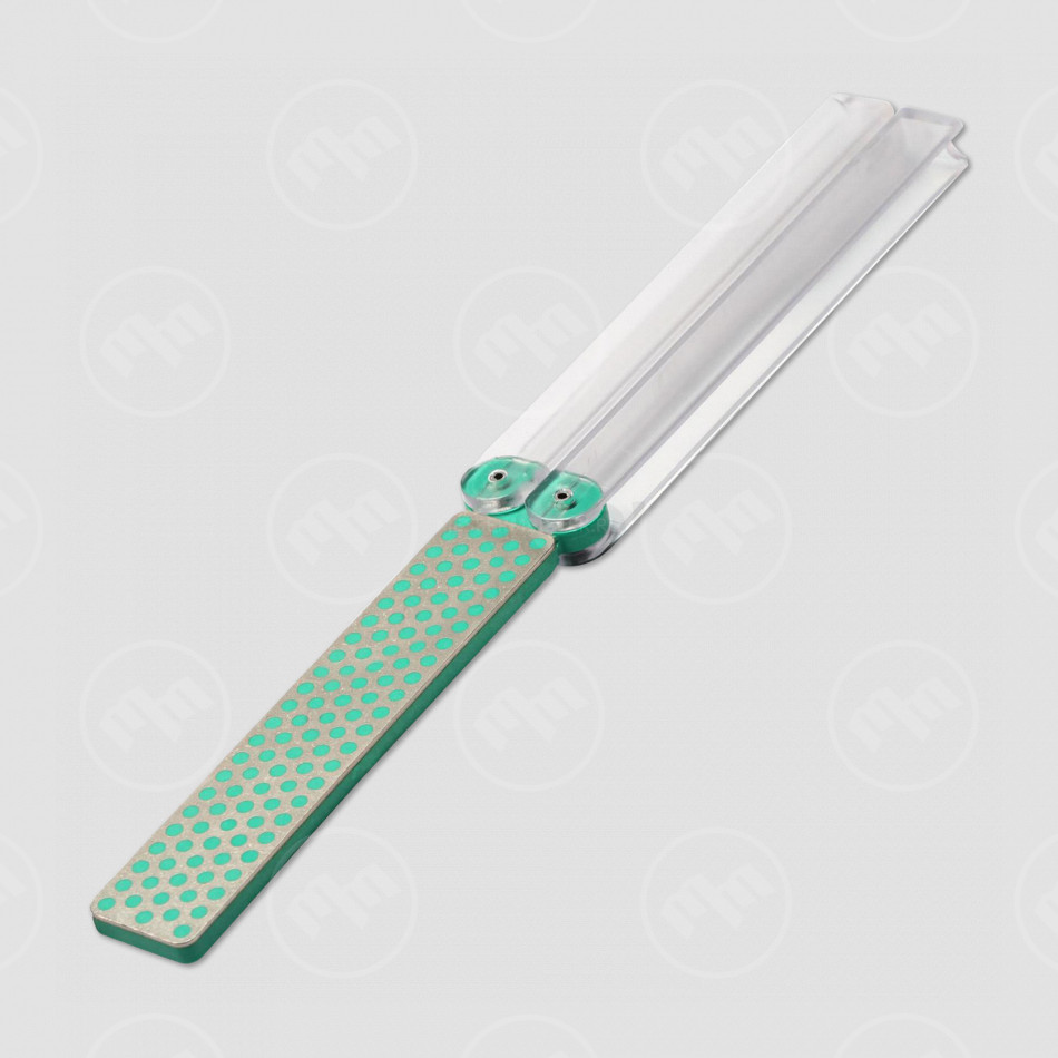Точилка - бабочка, алмазная Extra-Fine (1200 mesh, 9 micron), размер: 11,0 x 2,2 x 0,6 см, серия Knife sharpeners, DMT, США