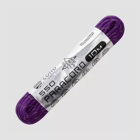Паракорд 550 световозвращающий purple, 10 м, серия Cord 550, CORD, Россия, Паракорд 550 CORD