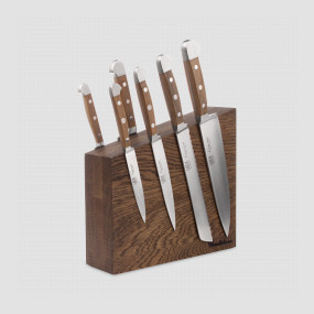 Набор из 6-ти кухонных ножей на подставке, серия Alpha Fasseiche, GUDE, Германия, GUDE (Германия)