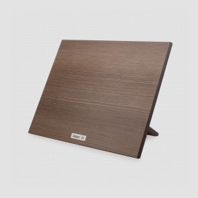 Подставка магнитная для 8 кухонных ножей, 32х26 см, темное дерево, композитный материал, серия Magneto, ComposeEat, Россия, Подставки для ножей