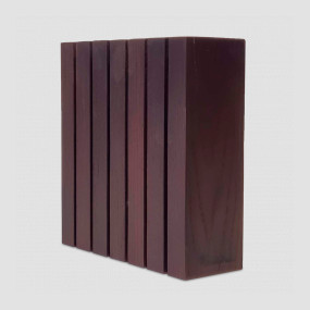 Подставка для 6-ти ножей KS021UTWN, материал: дерево ясень, WOODINHOME, Россия, WOODINHOME (Россия)