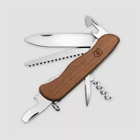 Нож швейцарский многофункциональный складной Forester, 10 функций, 9.1 см, VICTORINOX, Швейцария, Швейцарский нож