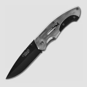 Нож складной Drop Point, 8,3 см, материал клинка: сталь Aus 8, материал рукояти: анодированный алюминиевый сплав 6061 T-6 Aluminium, CAMILLUS, США, CAMILLUS (США)