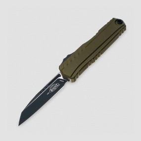 Нож автоматический фронтальный выкидной Cypher II, 8,9 см, MICROTECH, США, Акции