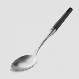 Ложка сервировочная, размер: 35,5 см, материал: нержавеющая сталь, пластик, серия TWIN Pure black, ZWILLING J.A. HENCKELS, Германия, Аксессуары кухонные ZWILLING