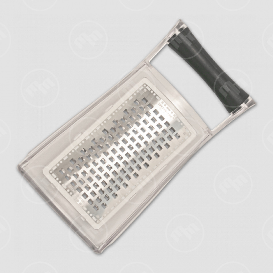 Металлическая терка из нержавеющей стали с контейнером, нержавеющая сталь/пластик, серия Technicus Square, WESTMARK, Германия