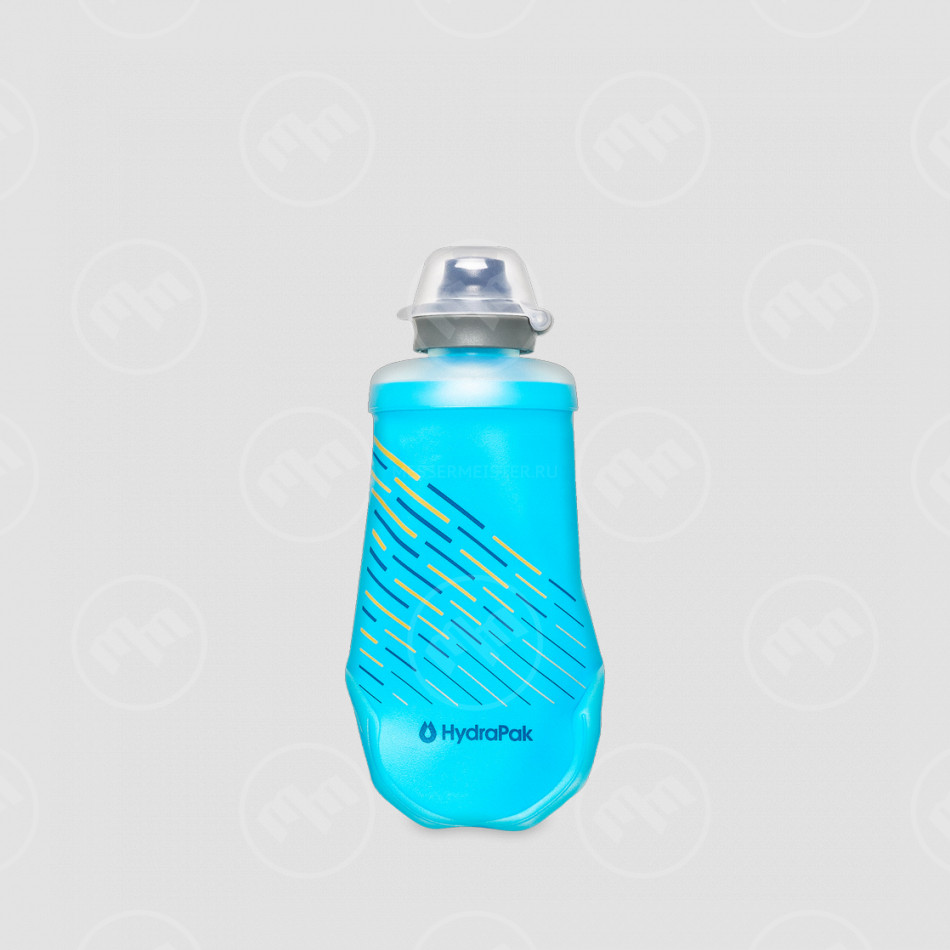 Бутылка для воды мягкая Softflask, 150 мл, голубая, HydraPak, США