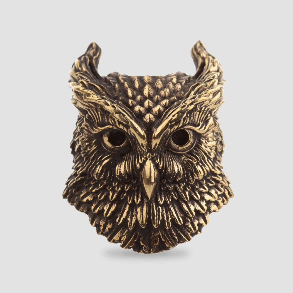 Бусина на темляк Филин, BLACK RAVEN, Россия