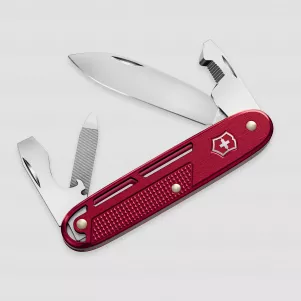 Нож швейцарский складной Synergy Alox, 7 см, 9 функций, VICTORINOX, Швейцария, Новинки