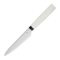 Нож универсальный кухонный U130, 13,4 см, сталь N690, White, OWL KNIFE, Россия видео продукта
