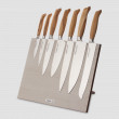 Набор кухонных ножей, 7 штук, на магнитной подставке ComposeEat, серия Ergo Line Olive, BERGER CUTLERY, Германия_00816100036343703682.jpg