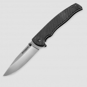 Нож полуавтоматический складной Black Flash, 9,5 см, BOKER, Германия, 