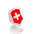 Значок в форме креста на щите, VICTORINOX, Швейцария_00801450069933115848.jpg