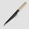 Нож кухонный поварской Шеф, 18 см, серия Hammered Finish, TOJIRO, Япония
