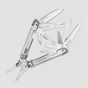 Мультитул Free P4, 21 инструмент, цвет стальной, LEATHERMAN, США, LEATHERMAN (США)