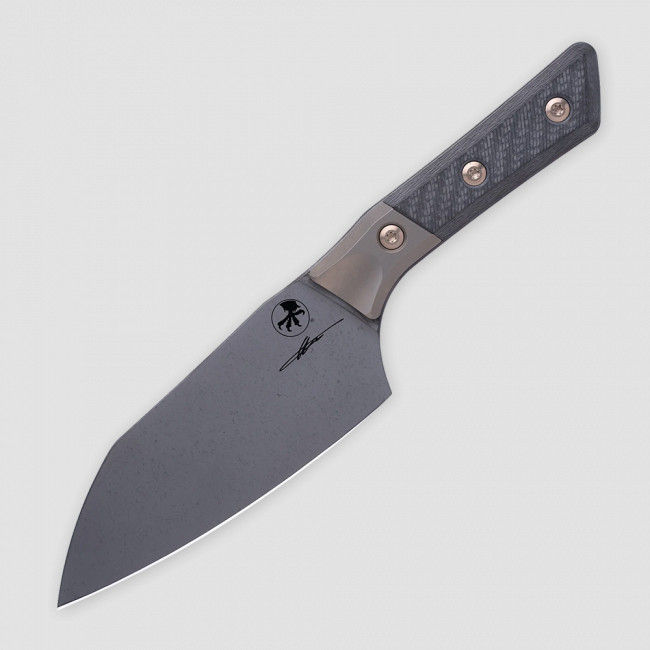 Нож поварской кухонный Сантоку, 15 см, MICROTECH, США