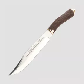 Нож с фиксированным клинком Alcaraz, чехол кожа, MUELA, Испания, Фиксированные ножи MUELA