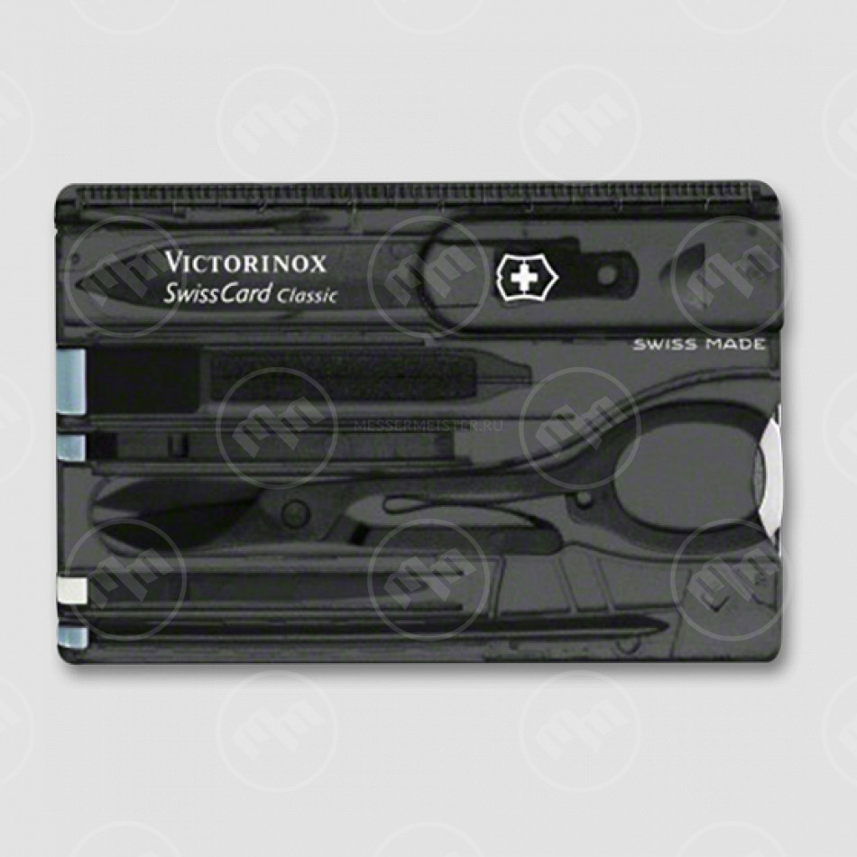 Карта швейцарская SwissCard Classic, 10 функций, VICTORINOX, Швейцария