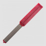 Брусок складной, алмазный, овальный Fine Grit (600), цвет: красный, серия Knife sharpeners, EZE-LAP, США
