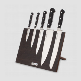 Набор кухонных ножей, 5 штук, на магнитной подставке ComposeEat, серия Classic Pro, BERGER CUTLERY, Германия, BERGER CUTLERY (Германия)