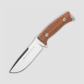 Нож с фиксированным клинком Fox Pro - Hunter Ziricote Wood , 11 см, FOX, Италия, 