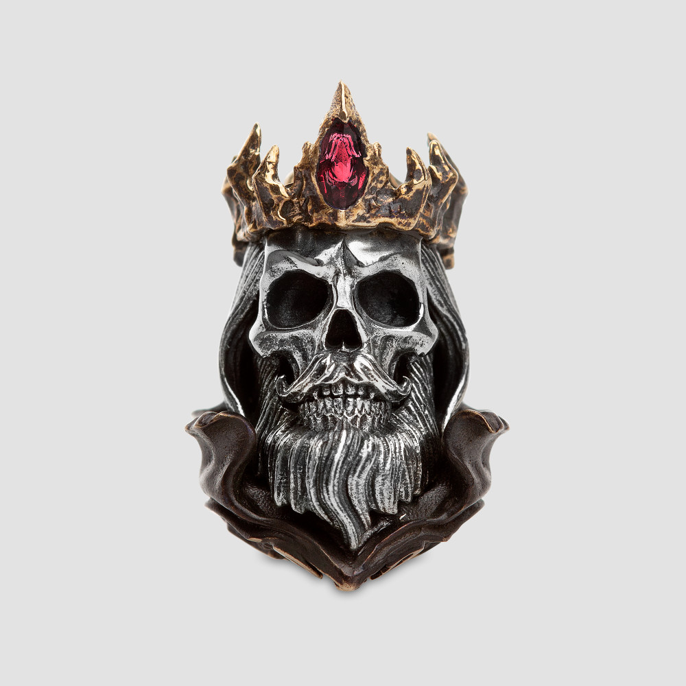 Бусина на темляк Мёртвый король, OLD CASTER EDC, Россия