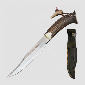 Нож с фиксированным клинком Cazorla с чехлом, MUELA, Испания, Охотничьи ножи ручной работы