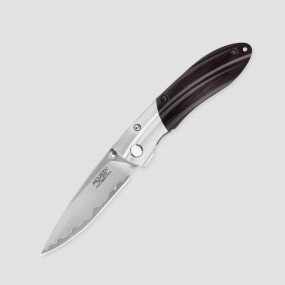 Нож складной Shinra Mixture Ripple, 7.2 см, MCUSTA, Япония, MCUSTA (Япония)