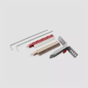 Набор для заточки серрейтора с 2 керамическими камнями Medium, Fine Grit Basic Serrated, LANSKY, США, Точильные наборы LANSKY