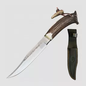 Нож с фиксированным клинком Cazorla с чехлом, MUELA, Испания, Охотничьи ножи ручной работы