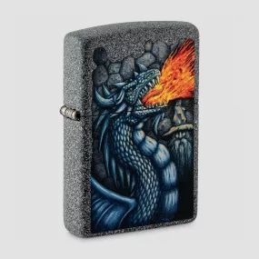 Зажигалка бензиновая Fiery Dragon, ZIPPO, США, Зажигалки ZIPPO