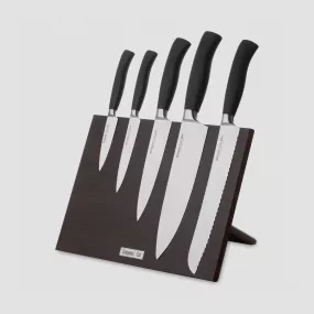 Набор кухонных ножей, 5 штук, на магнитной подставке ComposeEat, серия Ergo Line Pro, BERGER CUTLERY, Германия, Ergo Pro BERGER CUTLERY