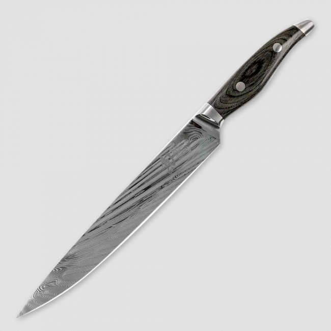Нож кухонный, для нарезки, 23.0 см, 72 слоя, серия Shun Nagare, KAI, Япония
