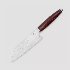 Нож поварской кухонный Сантоку 17,8 см, QSP KNIFE, Китай, QSP KNIFE (Китай)