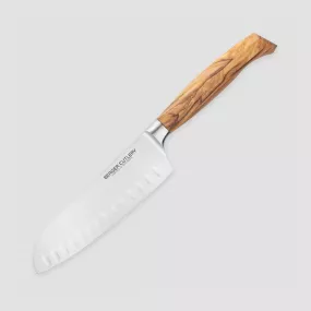 Нож Сантоку, 16 см, серия Ergo Line Olive, BERGER CUTLERY, Германия, Ergo Olive BERGER CUTLERY