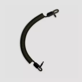 Тренчик страховочный из паракорда с карабинами black, CORD, Россия, Аксессуары CORD