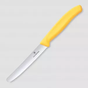 Нож кухонный универсальный для томатов Swiss Classic, 11 см, VICTORINOX, Швейцария, Новинки