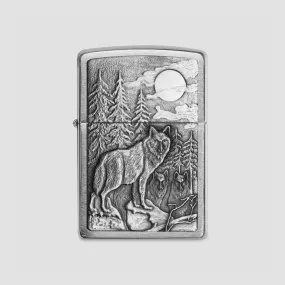 Зажигалка Classic Brushed Chrome, ZIPPO, США, Зажигалки