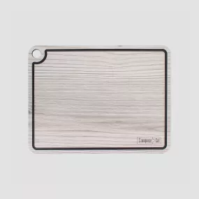 Доска композитная разделочная с желобом, 33x25 см, белое дерево, серия Elegance, ComposeEat, Россия, COMPOSE EAT (Россия)