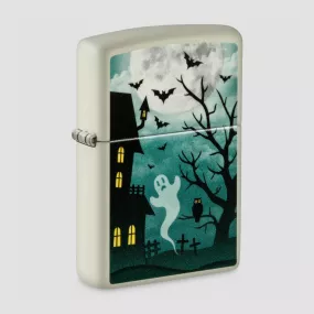 Зажигалка бензиновая Spooky Design, ZIPPO, США, Для отдыха и туризма