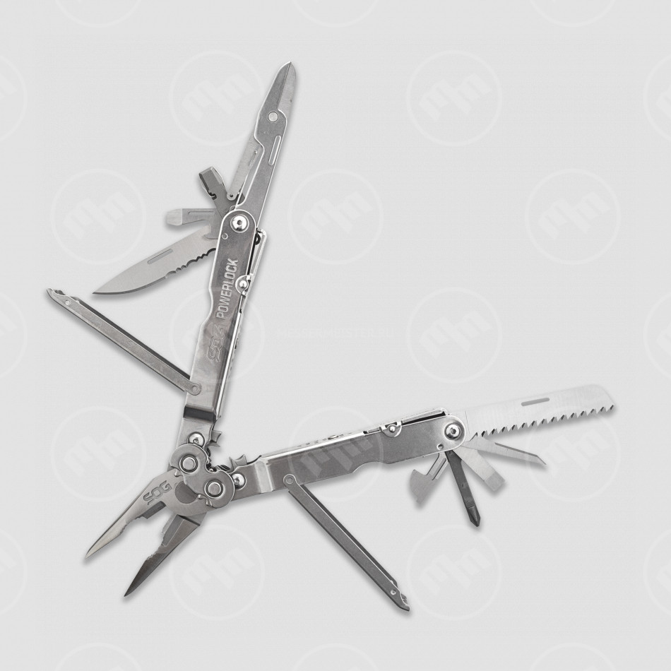 Мультитул PowerLock, 18 инструментов, SOG, США