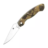Нож складной Military, 10,2 см, SPYDERCO, США видео продукта